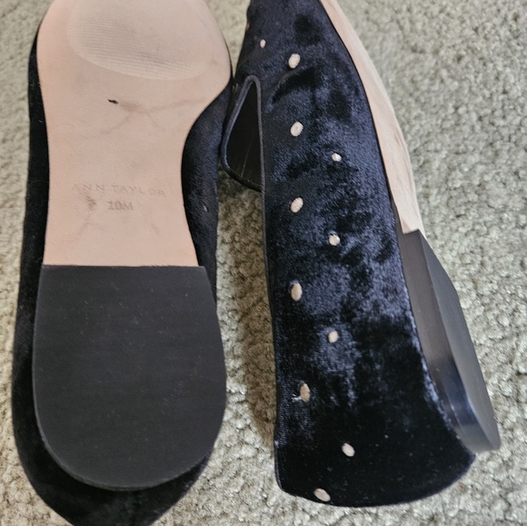 Ann Taylor Blanche Polka Dot Loafers Flats Women sz 10M - Picture 6 of 8